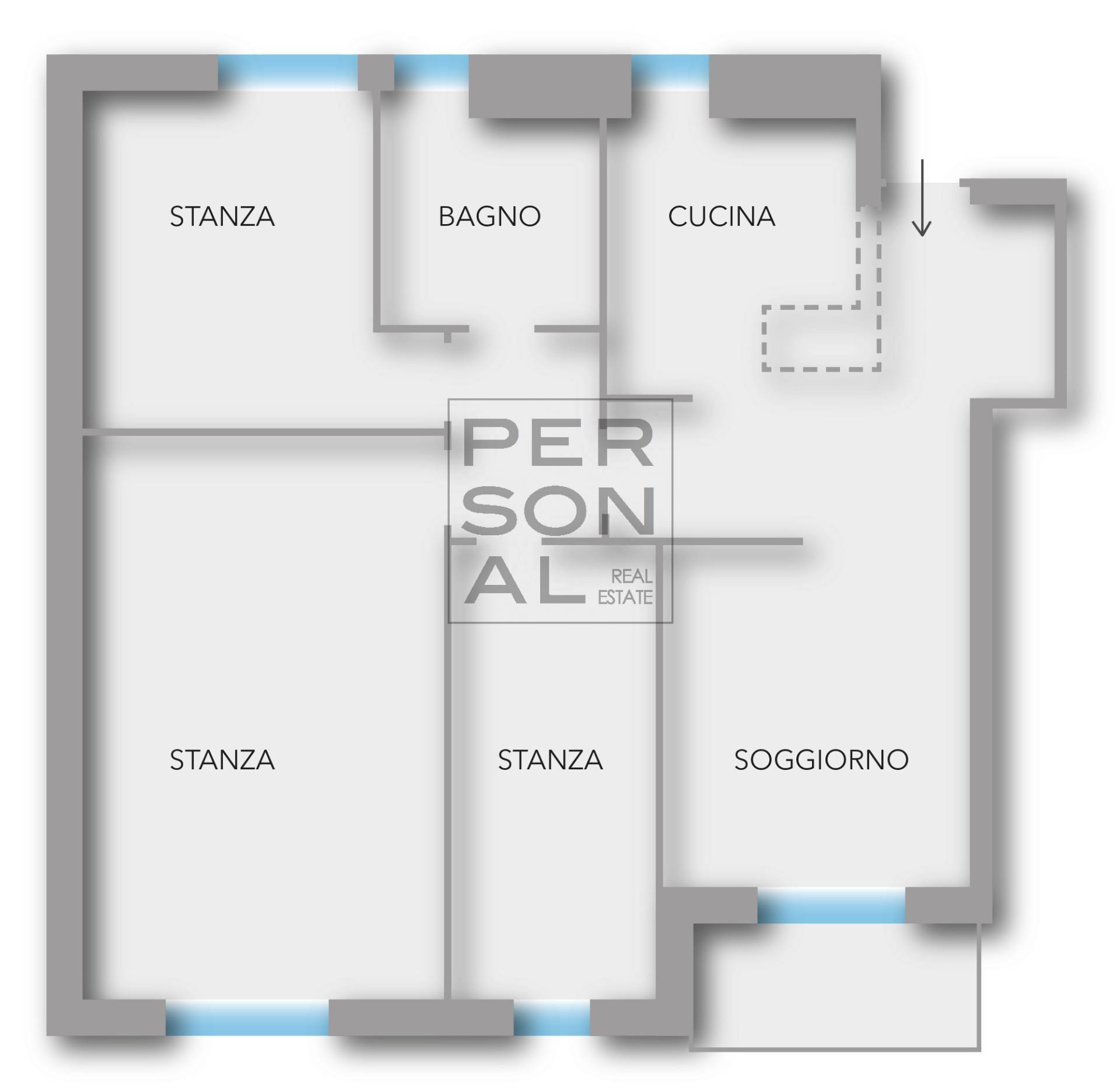 Appartamento TRENTO affitto    PERSONAL RE ? - Consulenza Immobiliare & Home Staging