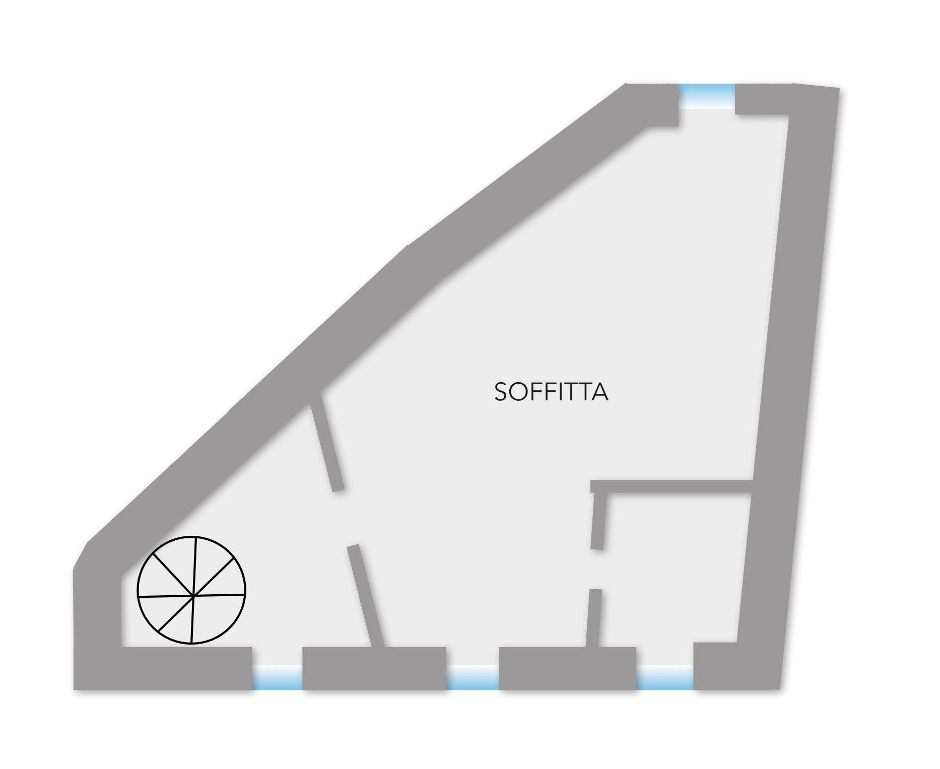 Foto porzione di casa in vendita a Pergine Valsugana (Trento)