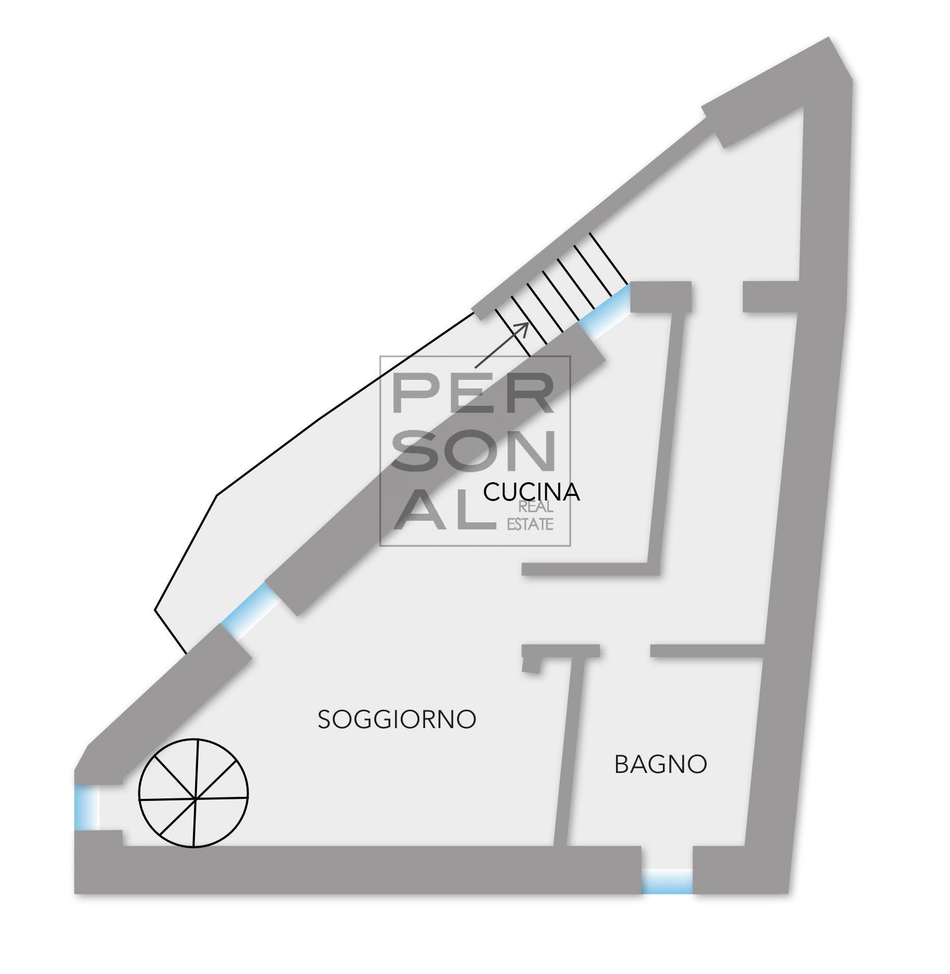 Foto porzione di casa in vendita a Pergine Valsugana (Trento)