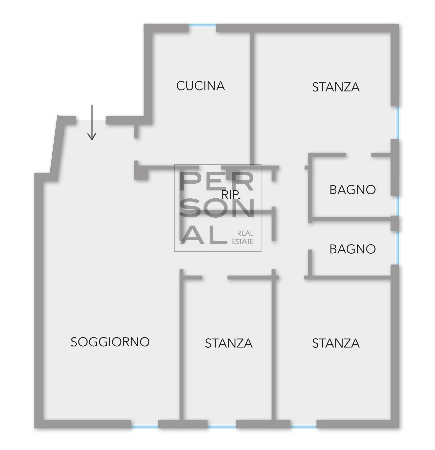 Foto appartamento in affitto a Rovereto (Trento)