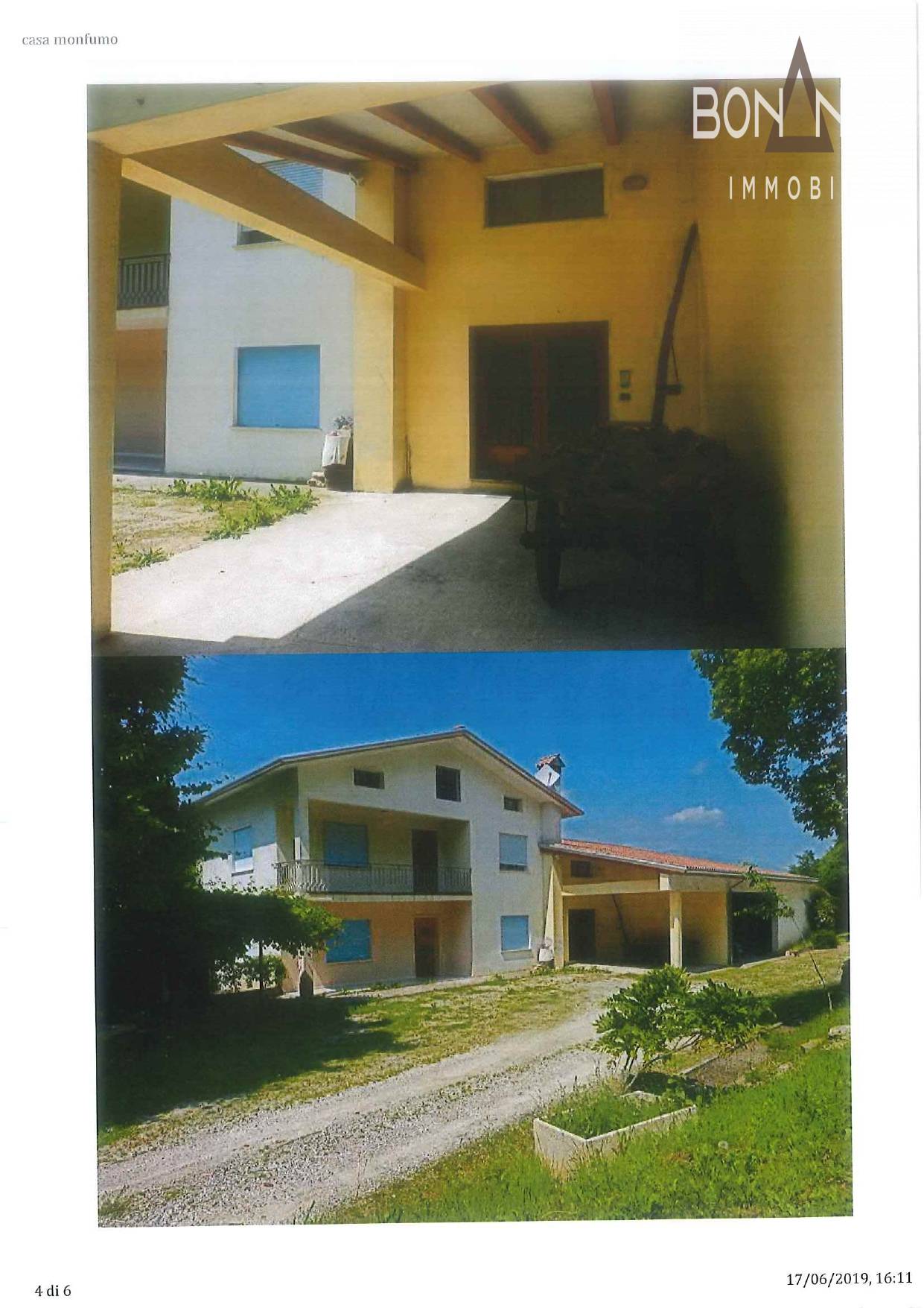 Villa Unifamiliare - Indipendente MONFUMO vendita  Castelli  Bonanno Immobili s.r.l.