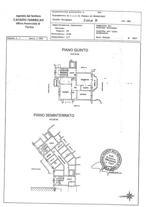 Appartamento in vendita a Moncalieri