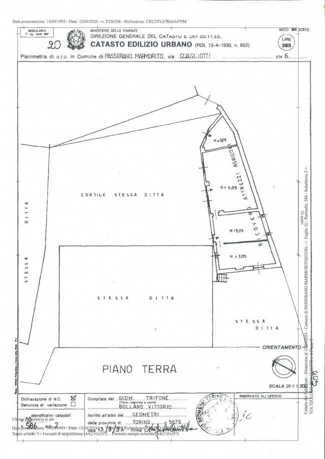 Rustico in vendita a Schierano, Passerano Marmorito (AT)