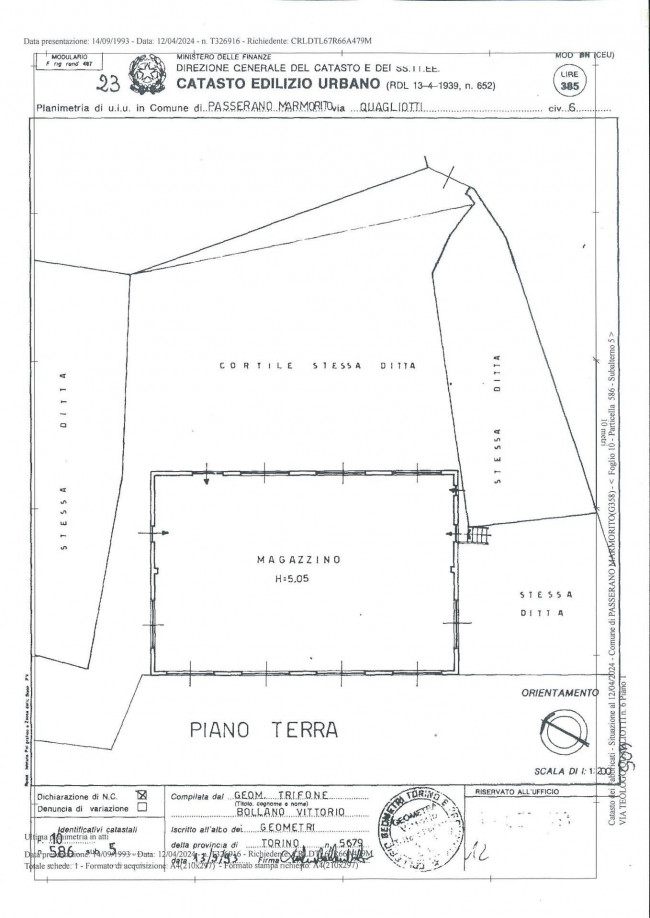 Rustico in vendita a Schierano, Passerano Marmorito (AT)