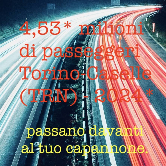 Capannone in Affitto a Caselle Torinese