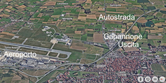 Capannone in Affitto a Caselle Torinese