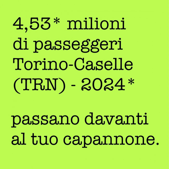 Capannone in Affitto a Caselle Torinese