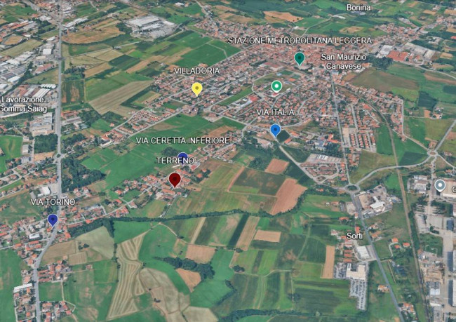 Terreno residenziale in Vendita a San Maurizio Canavese