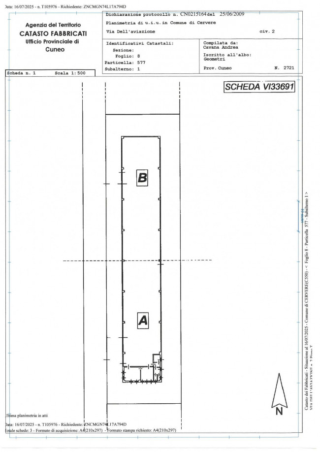 Struttura Commerciale in Vendita a Cervere