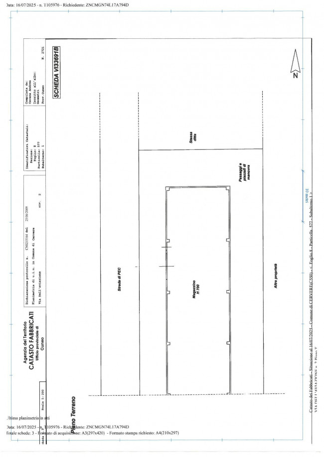 Struttura Commerciale in Vendita a Cervere
