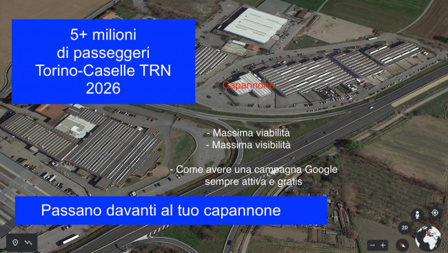 Capannone in Affitto a Caselle Torinese