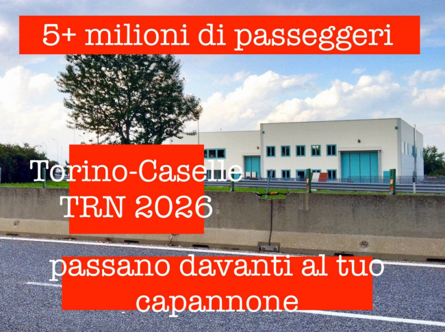 Capannone in Affitto a Caselle Torinese