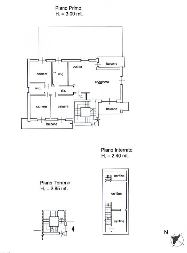 Villa Trifamiliare in Vendita a Asti