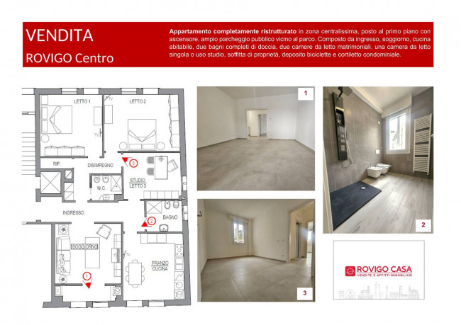 Appartamento in vendita a Rovigo