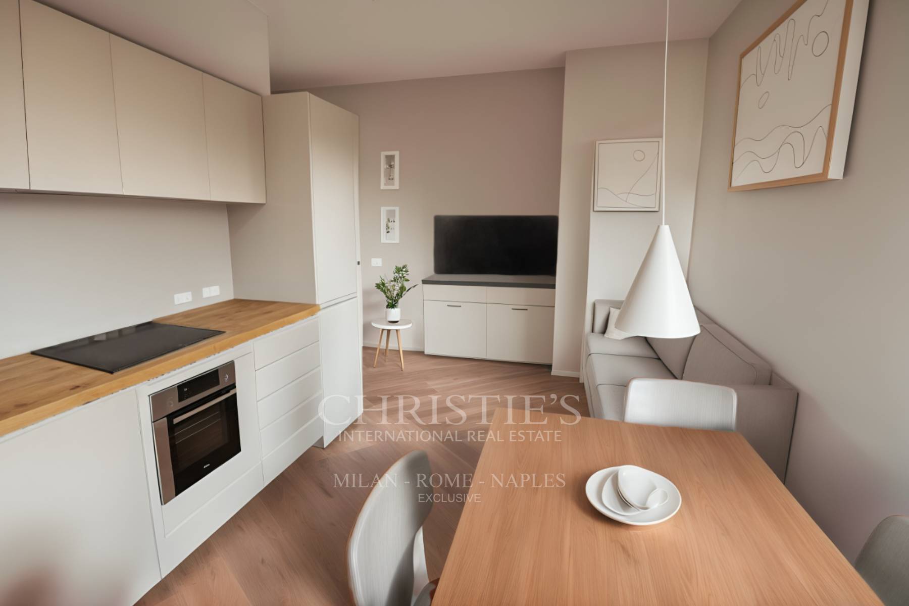 picture of Lovely One-bedroom Apartment With Open Kitchen