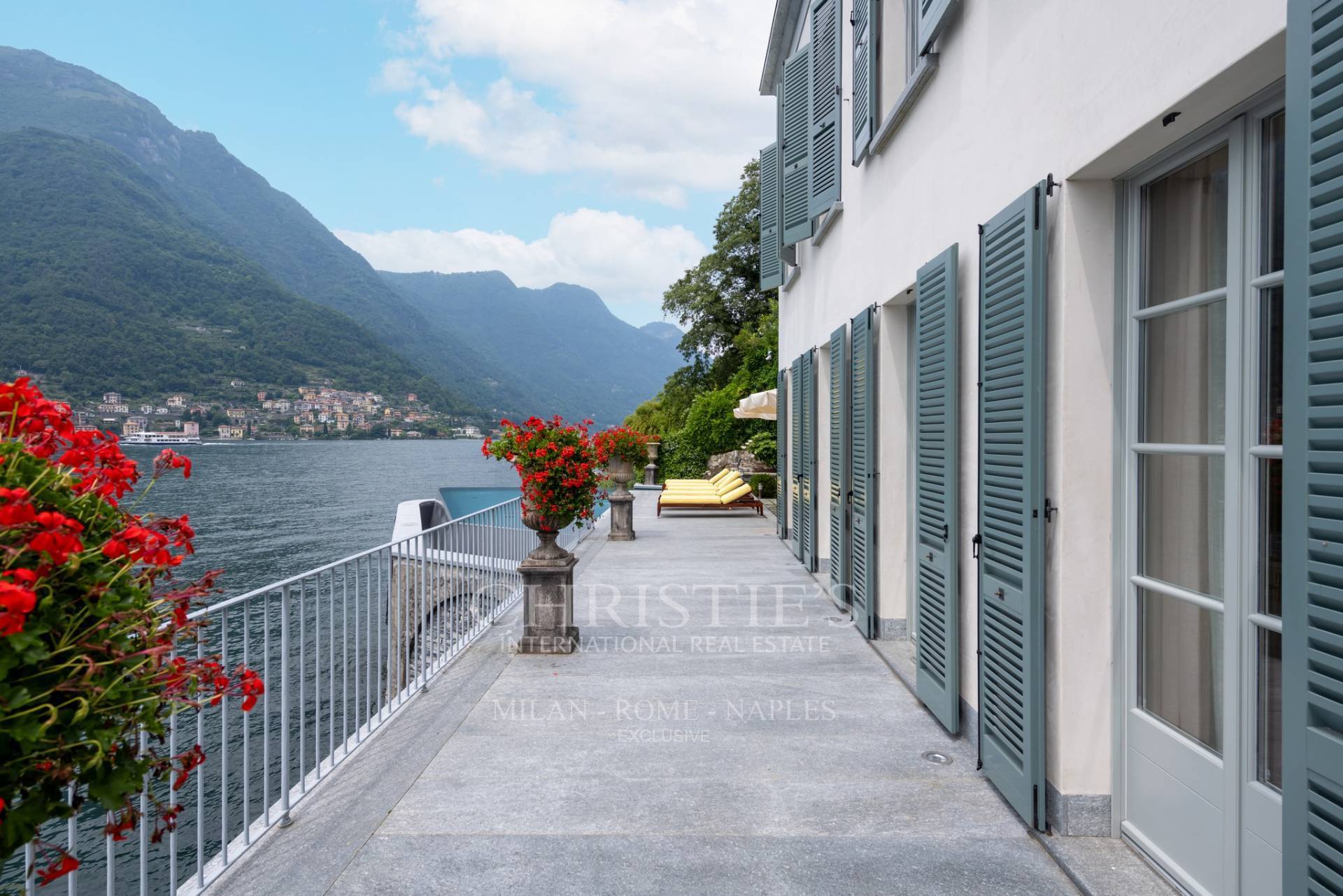 picture of Prestigious 'pied-dans-l'eau' Villa On Lake Como With Infinity Pool, Dock And Private Boat