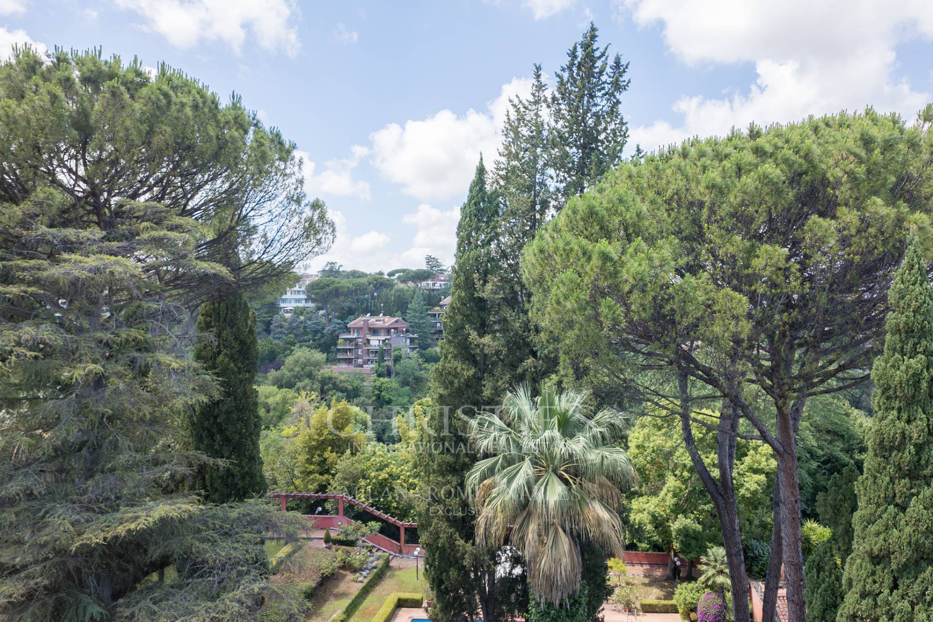 picture of Representative Penthouse Surrounded By Green.