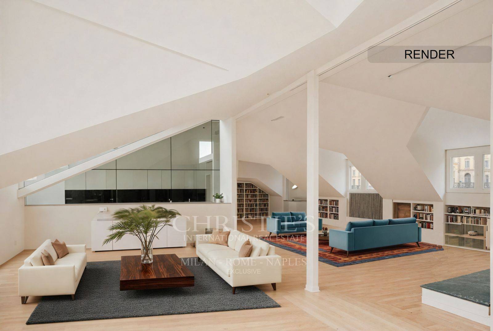 picture of Iconic Two-level Penthouse In Brera - A Unique Opportunity To Create Your Dream Home