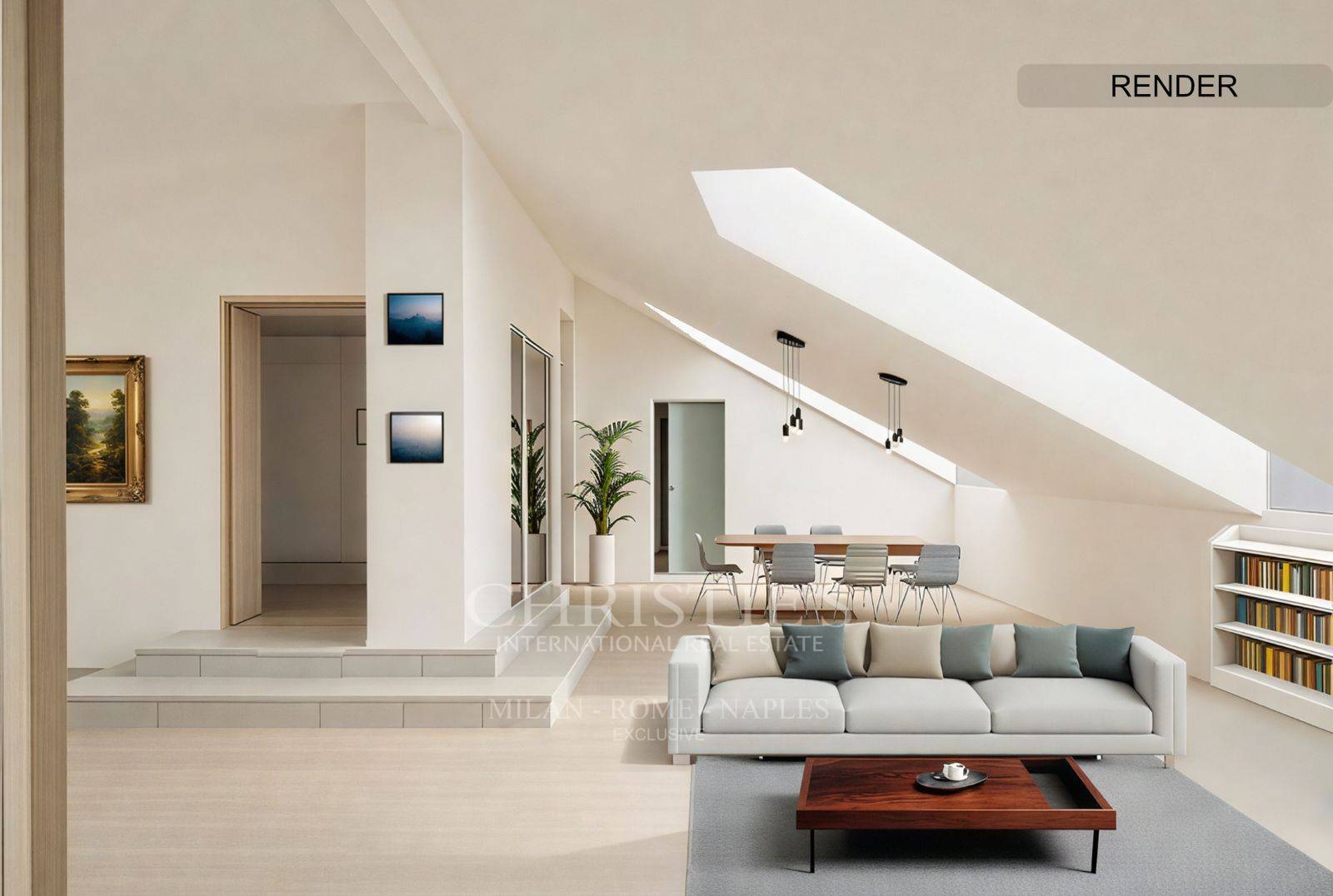 picture of Iconic Two-level Penthouse In Brera - A Unique Opportunity To Create Your Dream Home