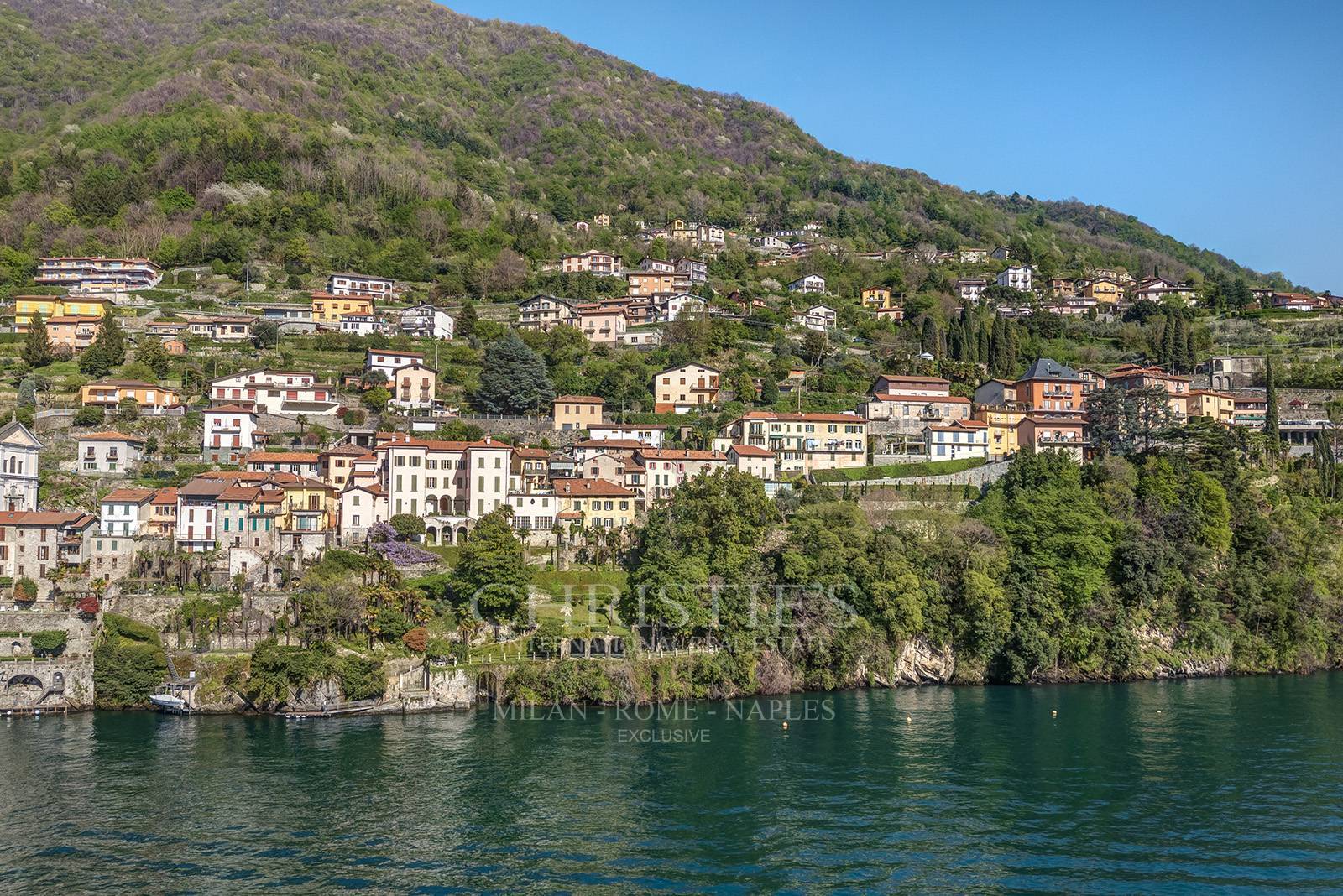 picture of Ancient Lakefront Spinning Mill In Nesso