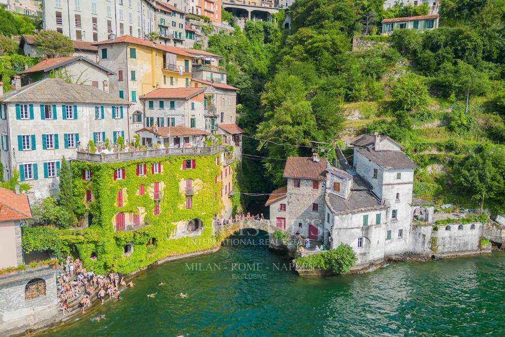 picture of Ancient Lakefront Spinning Mill In Nesso