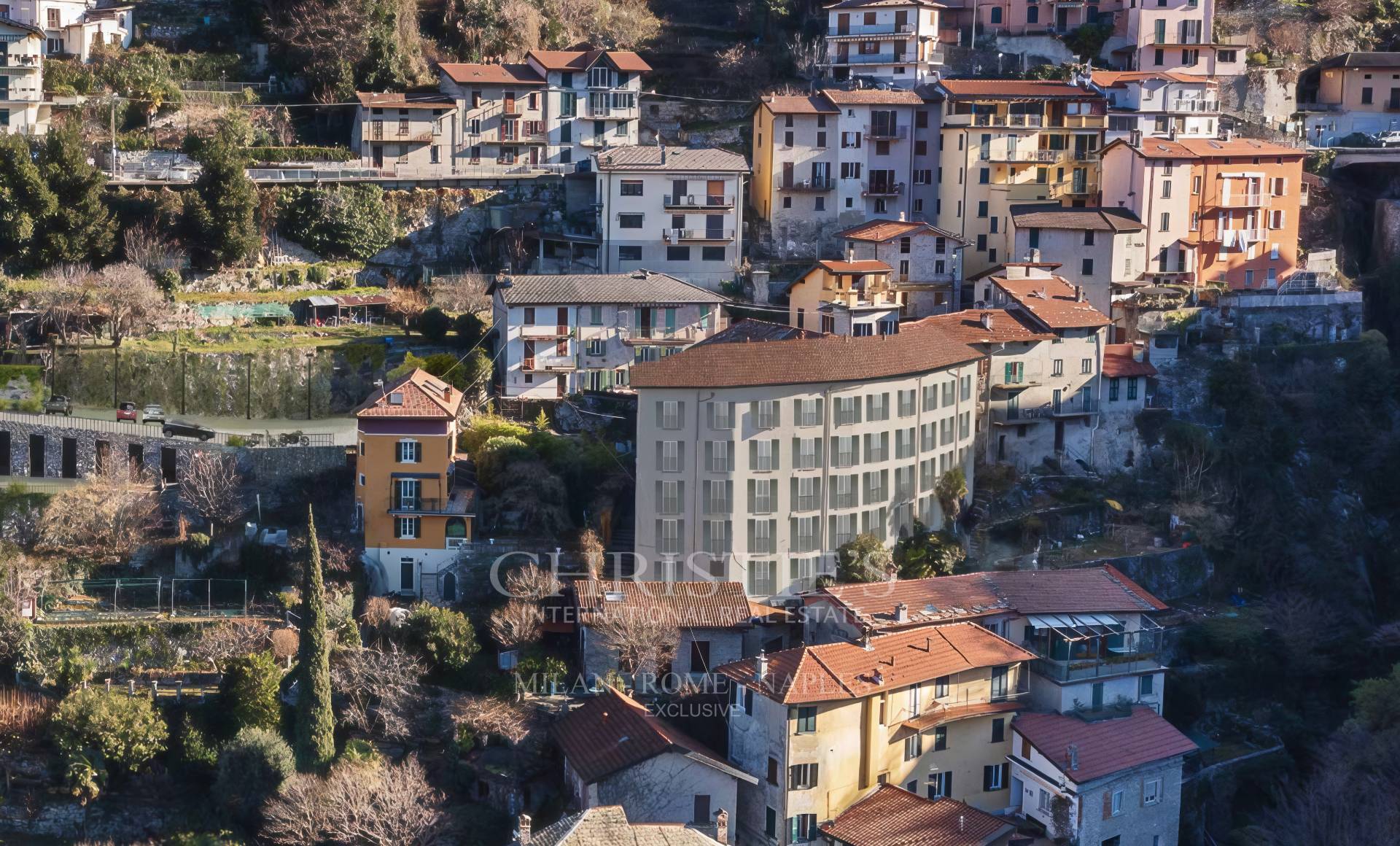 picture of Ancient Lakefront Spinning Mill In Nesso