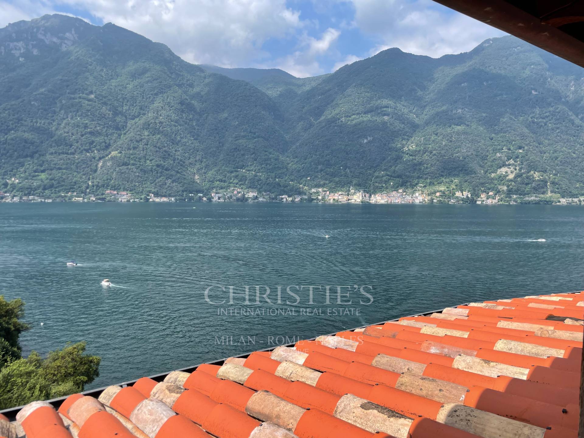 picture of Ancient Lakefront Spinning Mill In Nesso