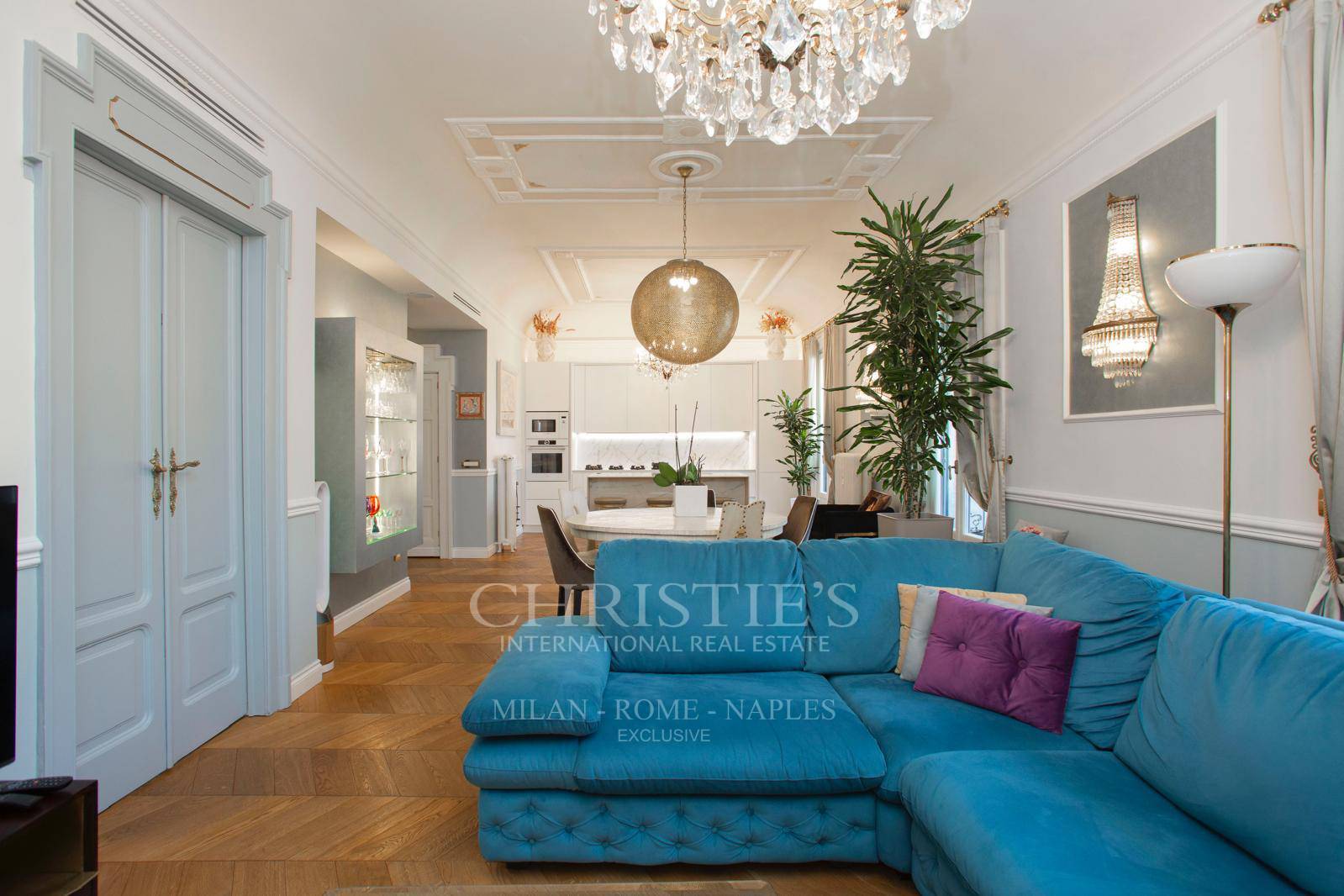 picture of Refined Top-floor Apartment In Art Nouveau Building