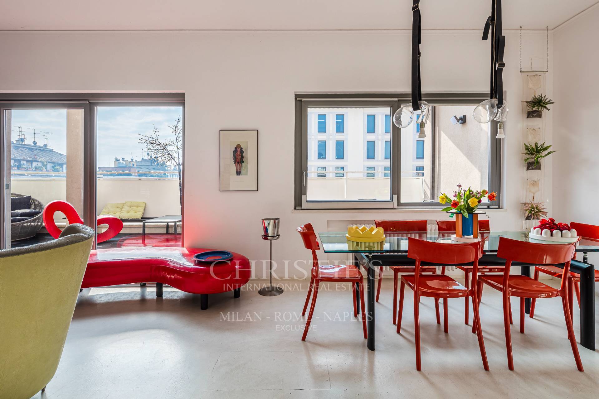 picture of Bright Design Penthouse In Brera District With Large Terrace