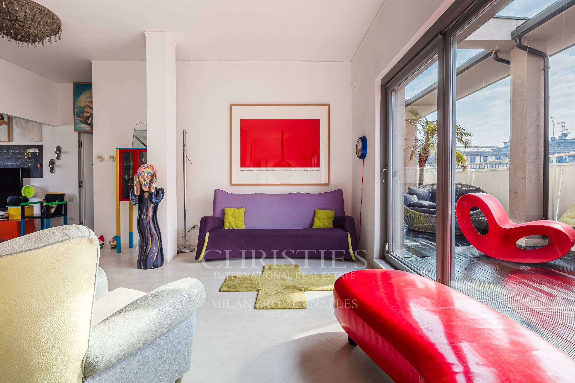 picture of Bright Design Penthouse In Brera District With Large Terrace