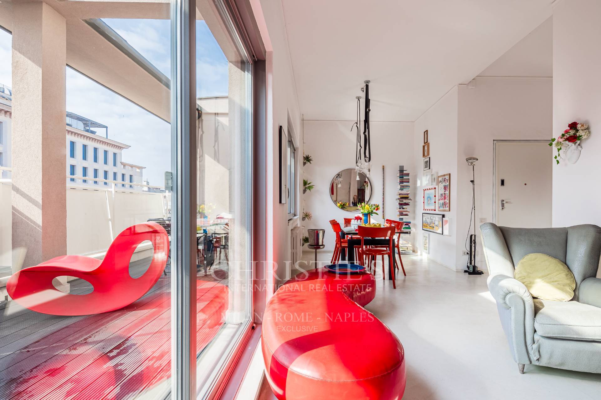 picture of Bright Design Penthouse In Brera District With Large Terrace