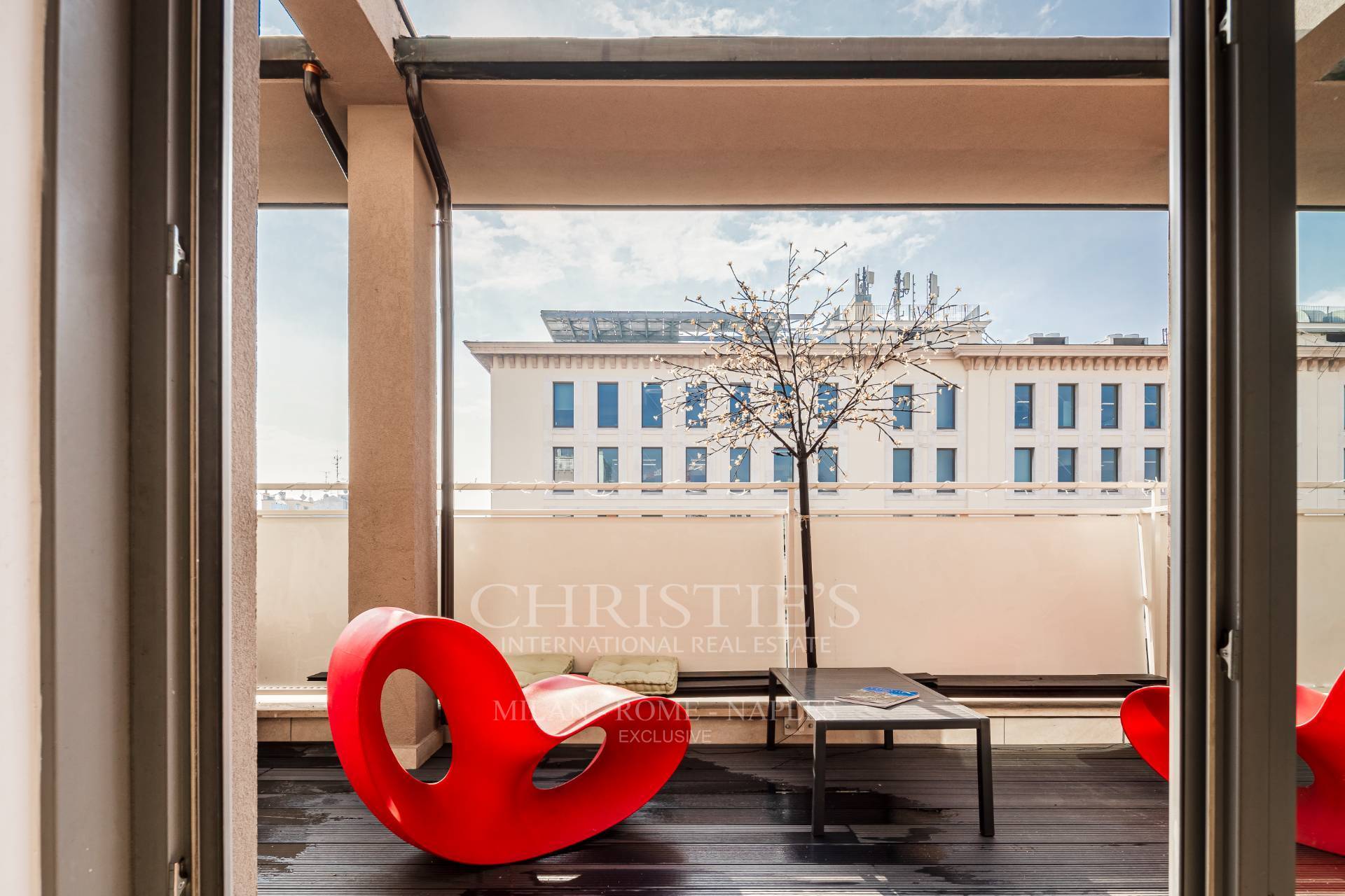 picture of Bright Design Penthouse In Brera District With Large Terrace