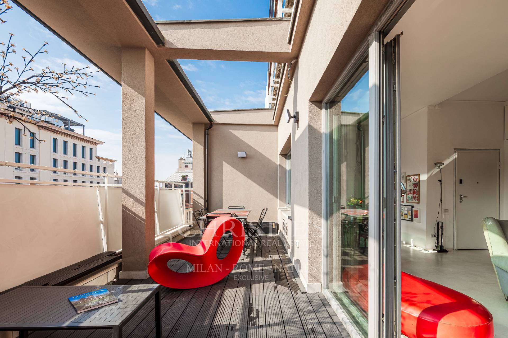 picture of Bright Design Penthouse In Brera District With Large Terrace