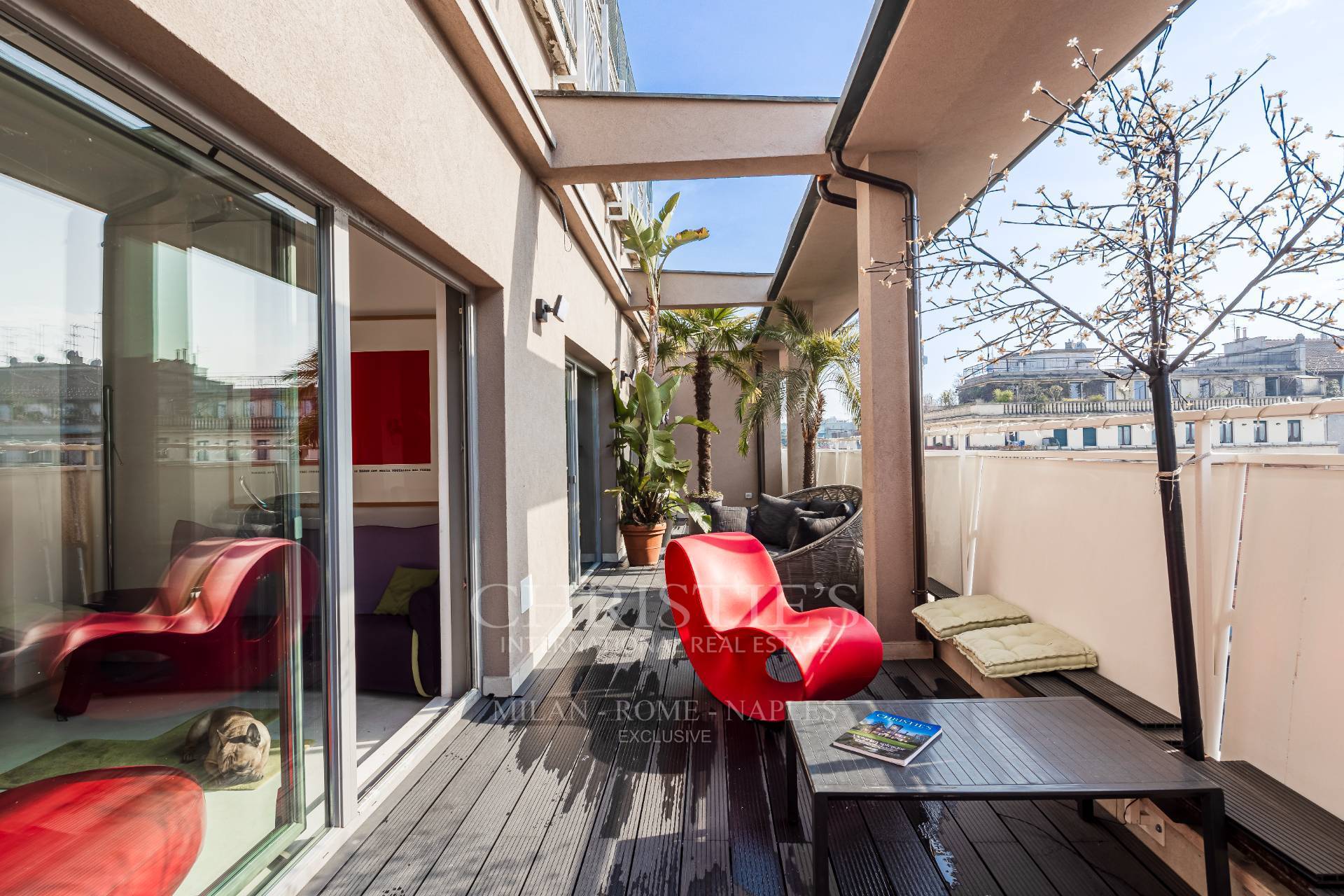 picture of Bright Design Penthouse In Brera District With Large Terrace