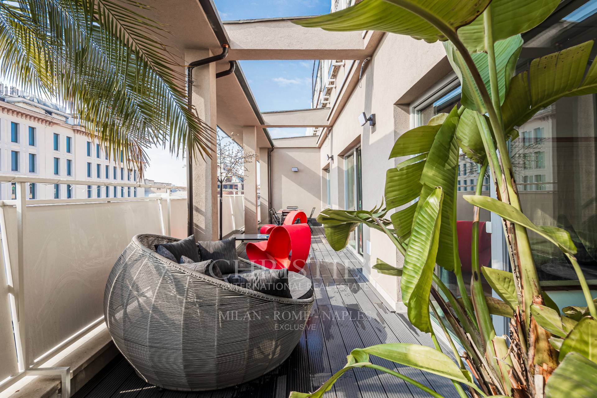 picture of Bright Design Penthouse In Brera District With Large Terrace