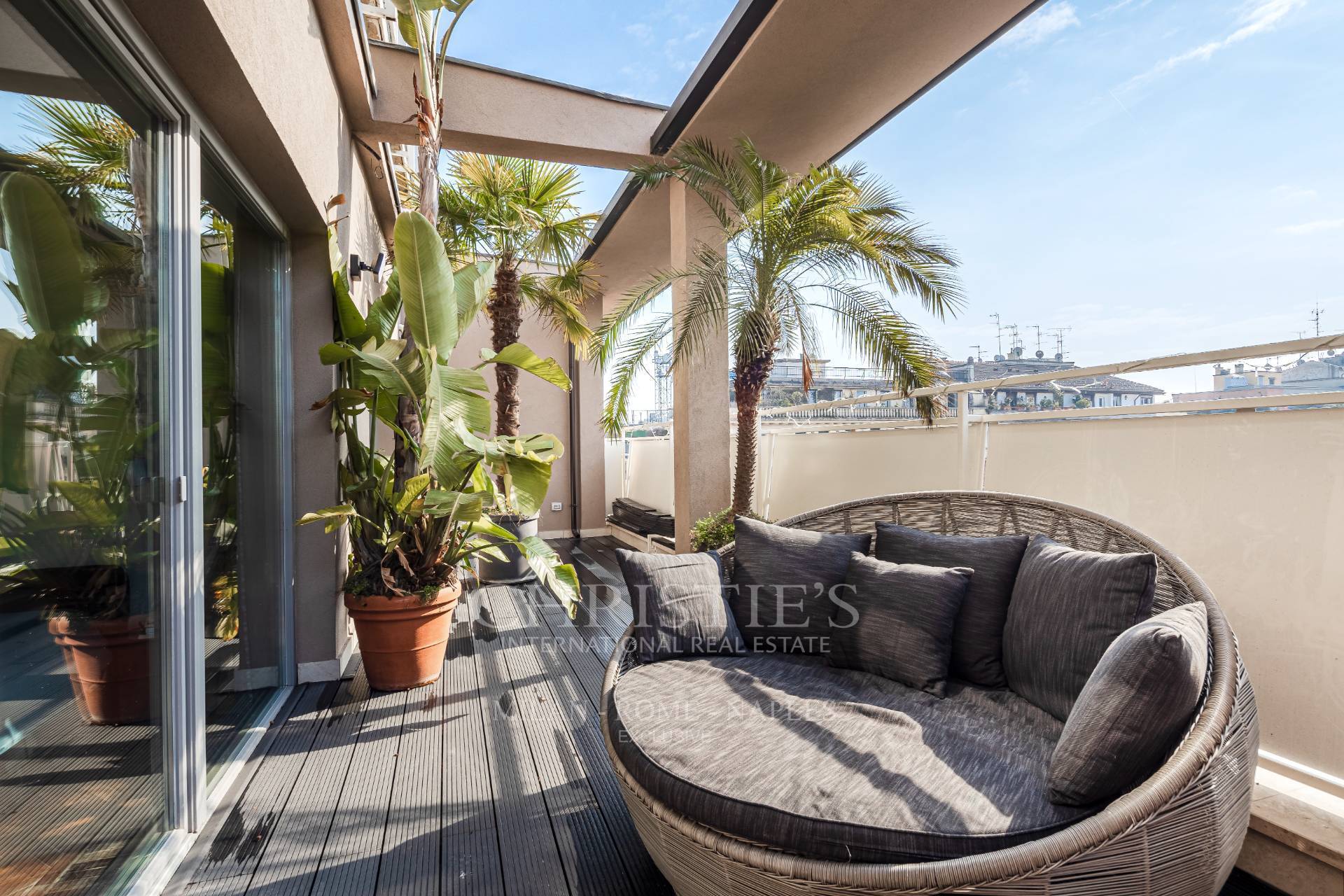 picture of Bright Design Penthouse In Brera District With Large Terrace