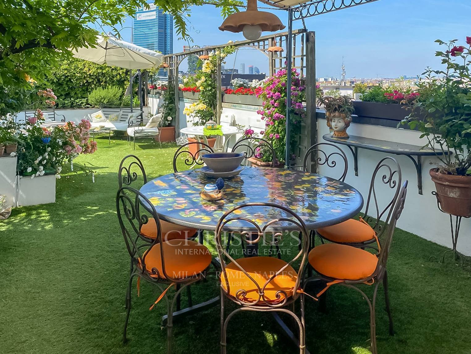 picture of Elegant And Bright Penthouse With Panoramic View, Just A Few Steps From Porta Nuova