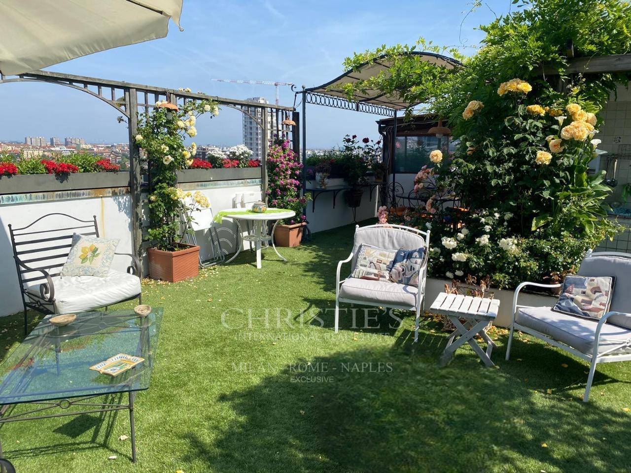 picture of Elegant And Bright Penthouse With Panoramic View, Just A Few Steps From Porta Nuova