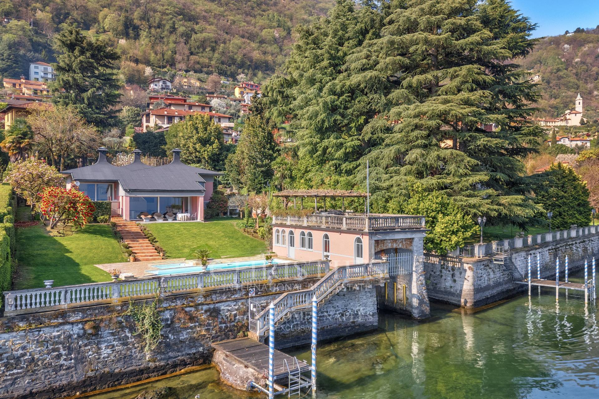 picture of Lakefront Luxury Villa With Private Dock, Pool And Garden Near Bellagio On Lake Como