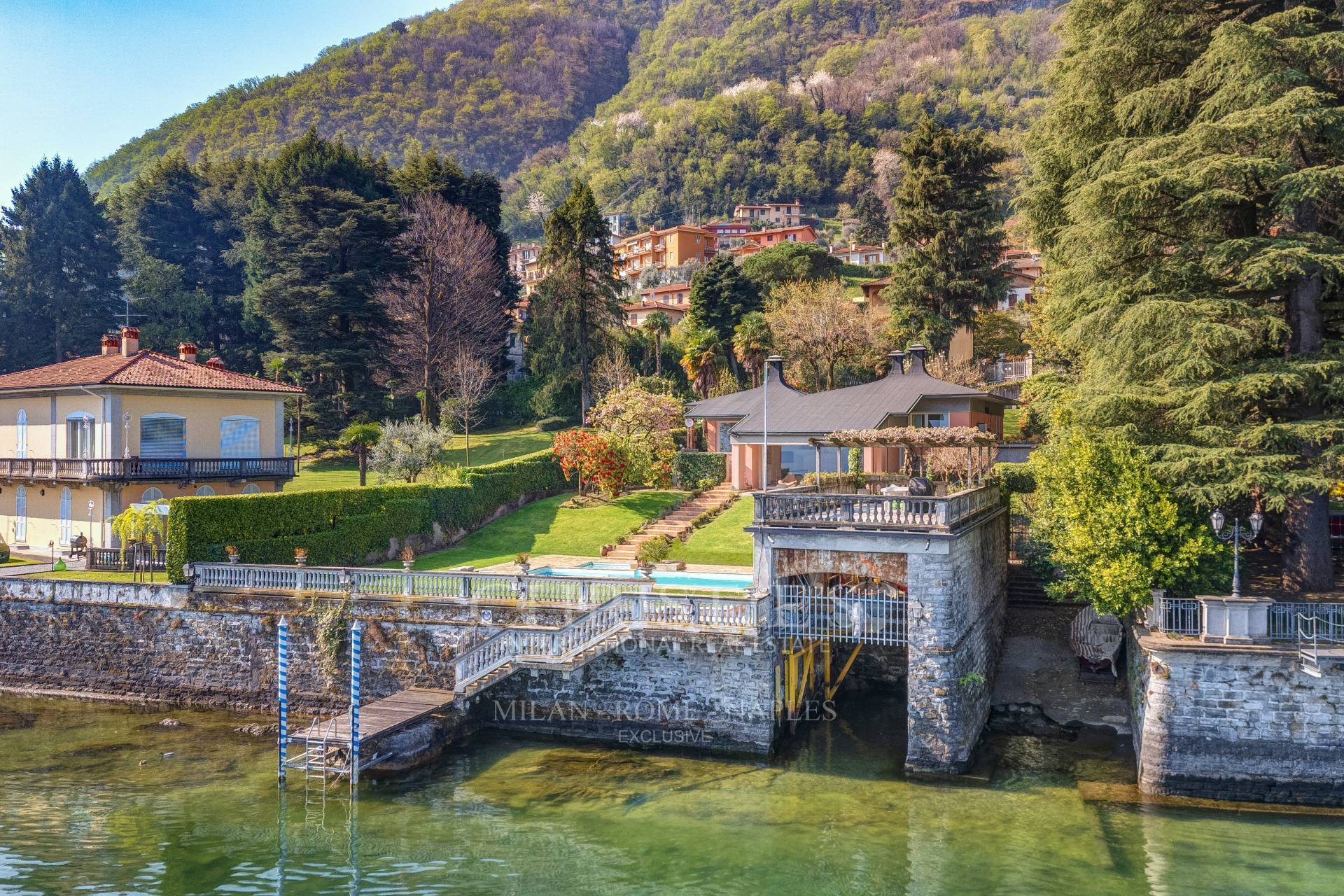 picture of Lakefront Luxury Villa With Private Dock, Pool And Garden Near Bellagio On Lake Como