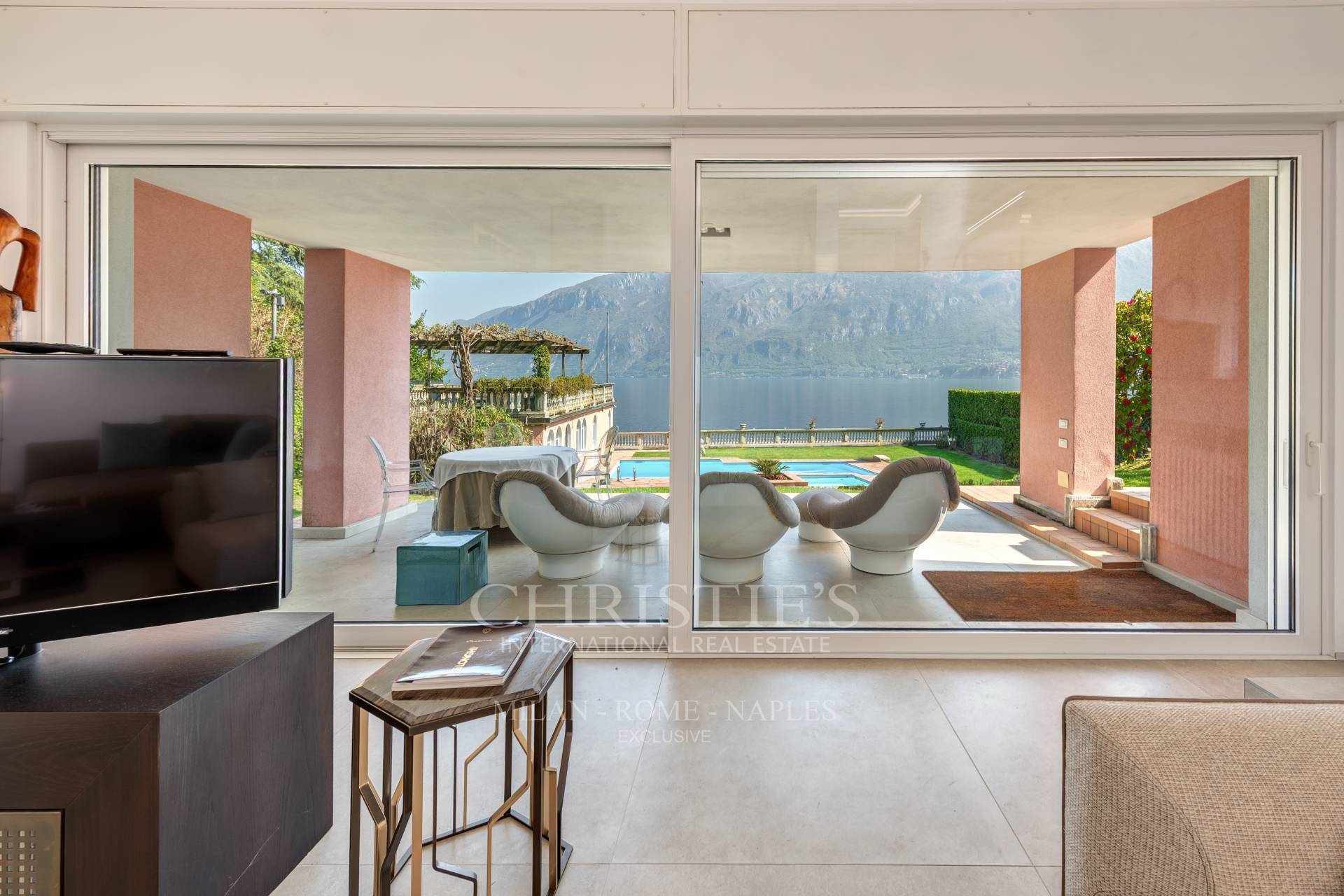 picture of Lakefront Luxury Villa With Private Dock, Pool And Garden Near Bellagio On Lake Como