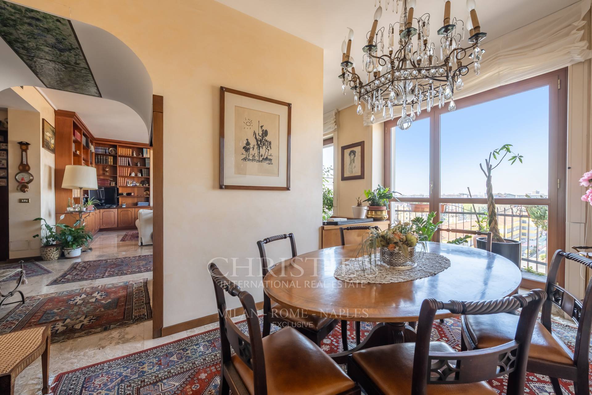 picture of Elegant And Bright Penthouse With Panoramic View, Just A Few Steps From Porta Nuova