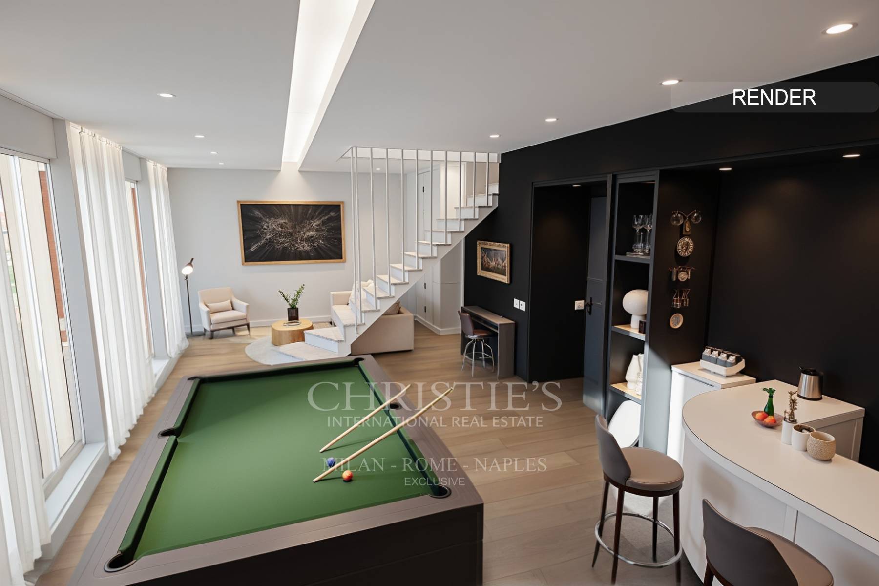 picture of Elegant And Bright Penthouse With Panoramic View, Just A Few Steps From Porta Nuova