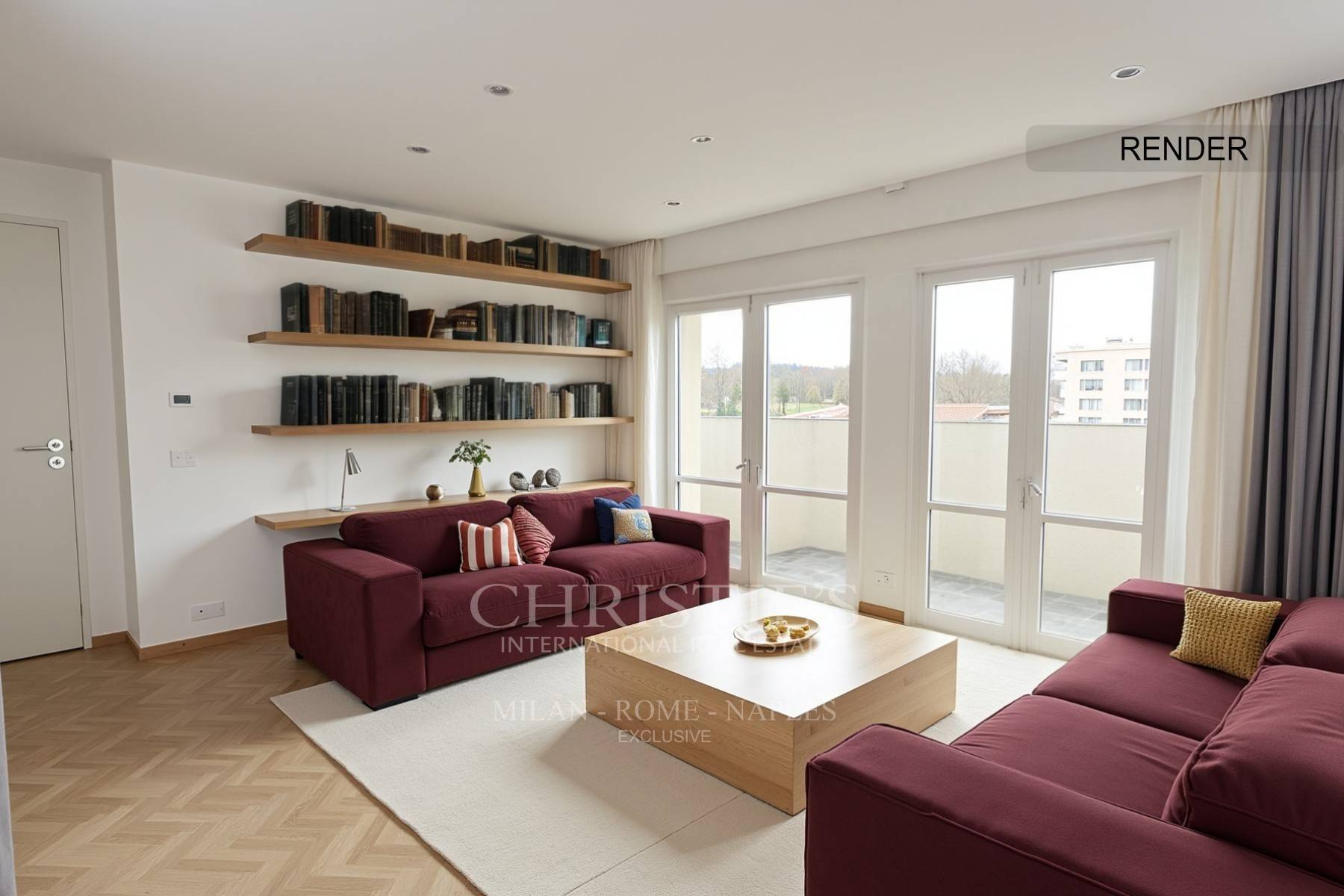 picture of Elegant And Bright Penthouse With Panoramic View, Just A Few Steps From Porta Nuova