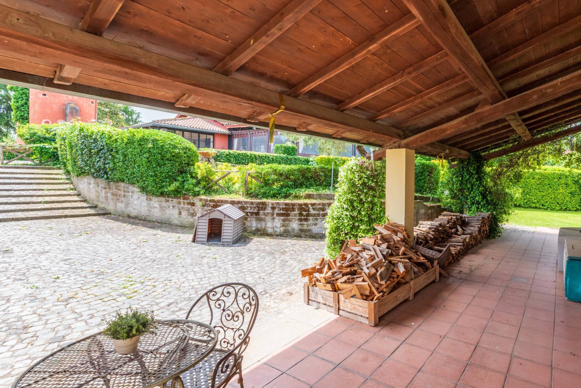 picture of Splendid Residence In Via Della Giustiniana Composed Of Two Villas
