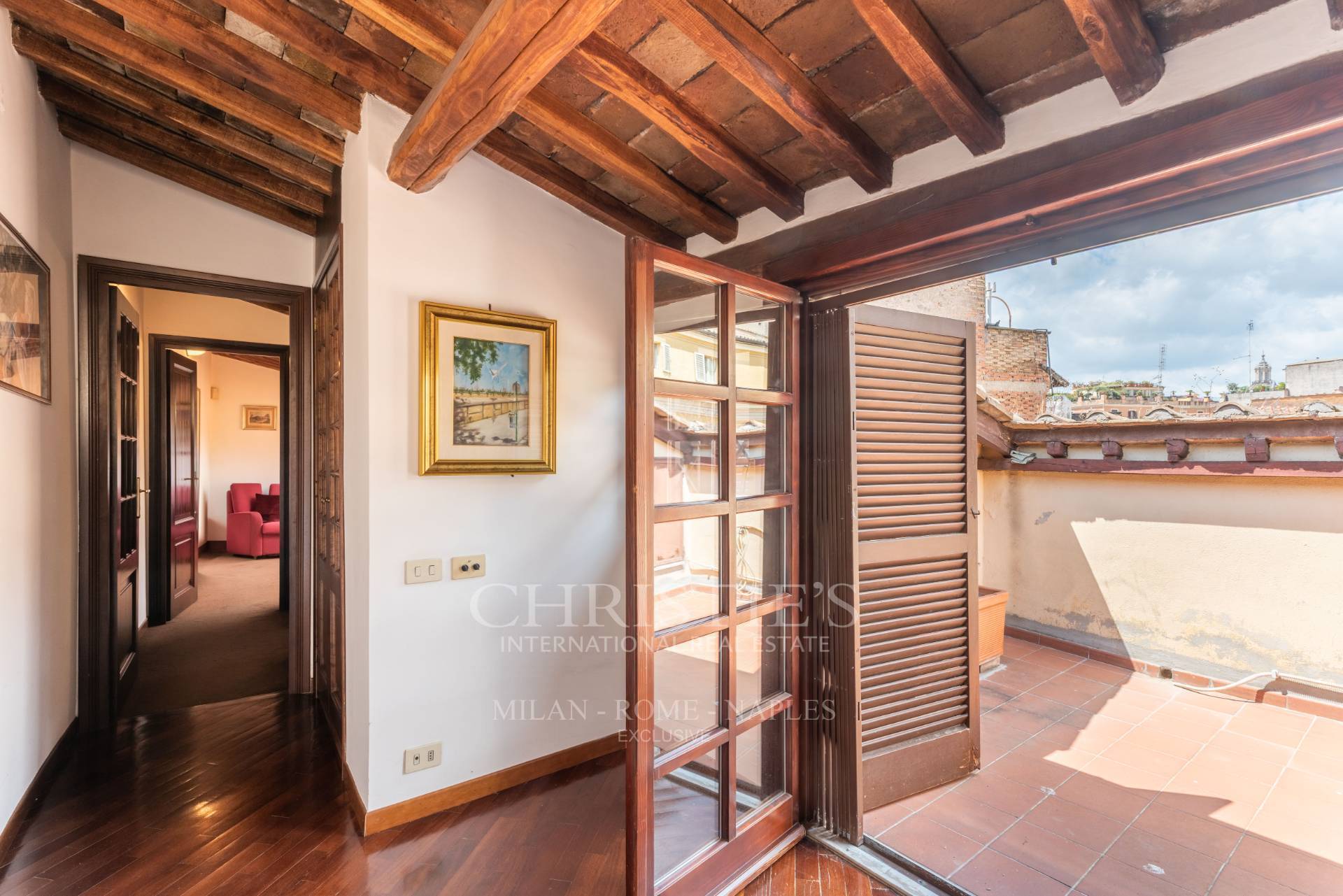picture of Elegant Two-floor With Terrace At Campo De' Fiori