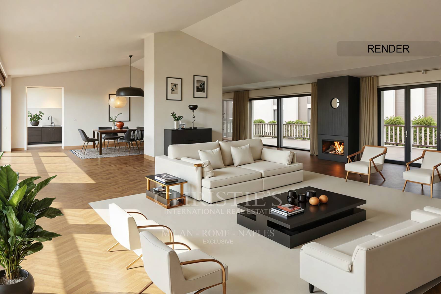 picture of Newly Built Penthouse With A View Of The Sforza Castle