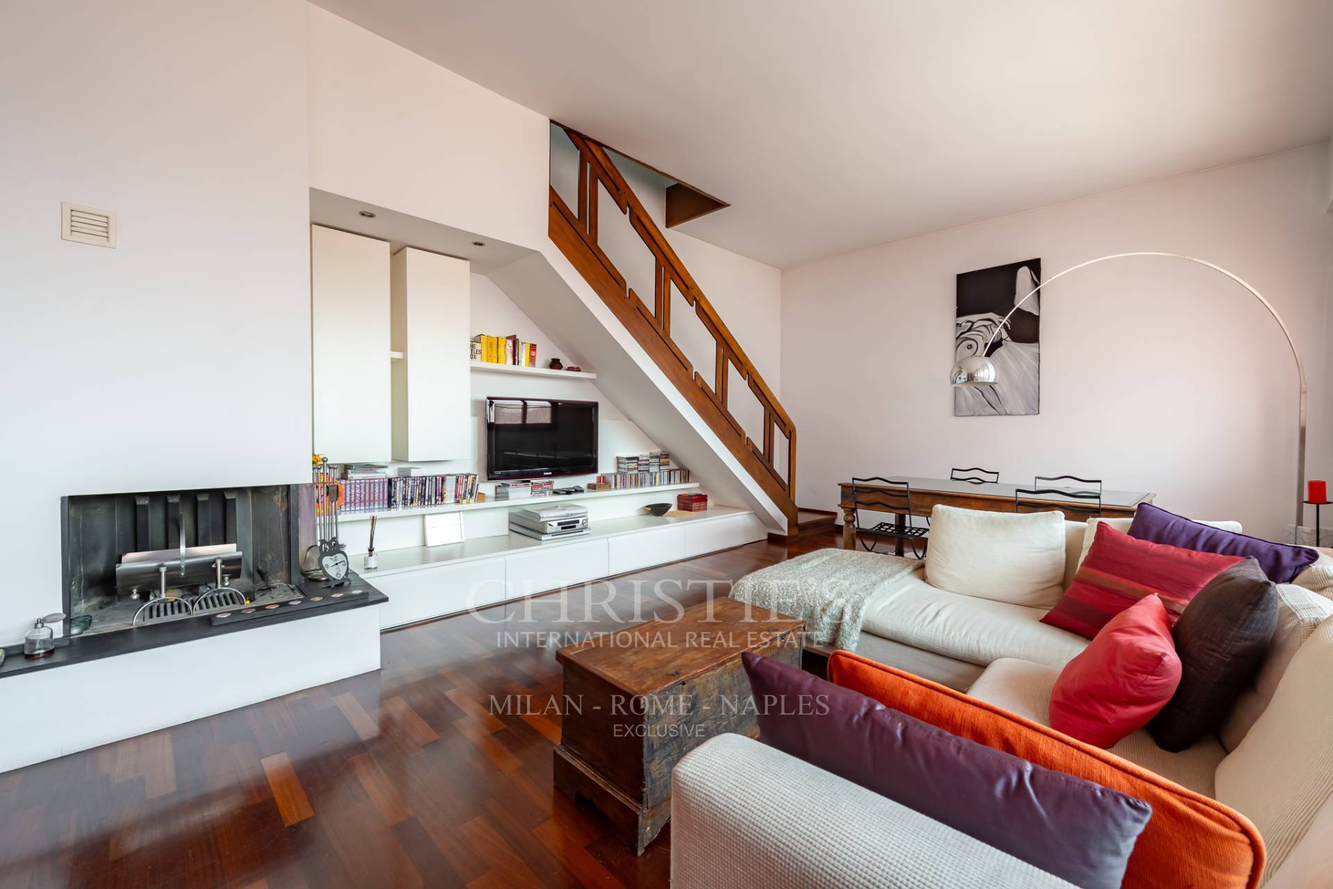 picture of Contemporary Two-level Apartment With Terrace