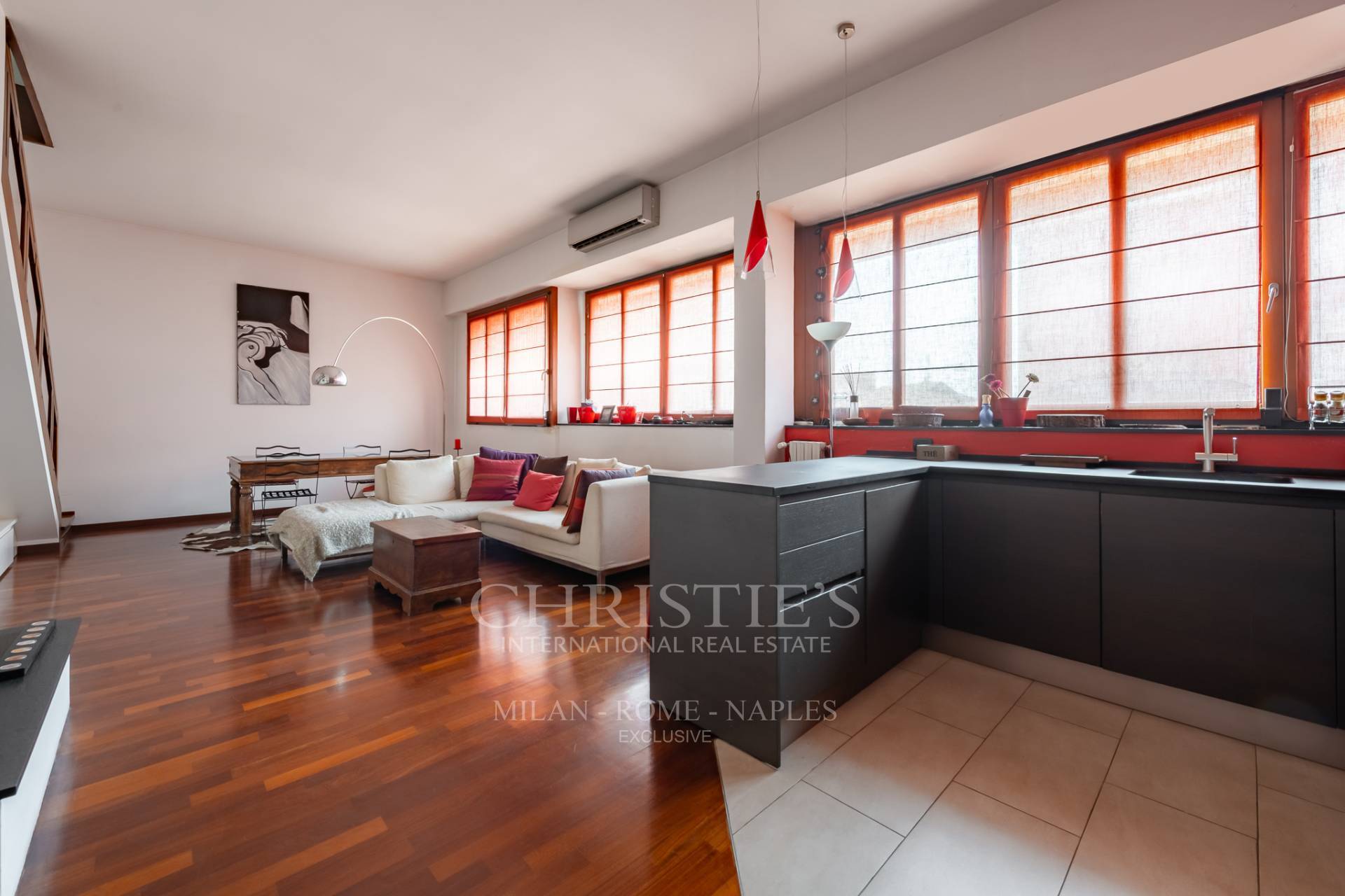 picture of Contemporary Two-level Apartment With Terrace