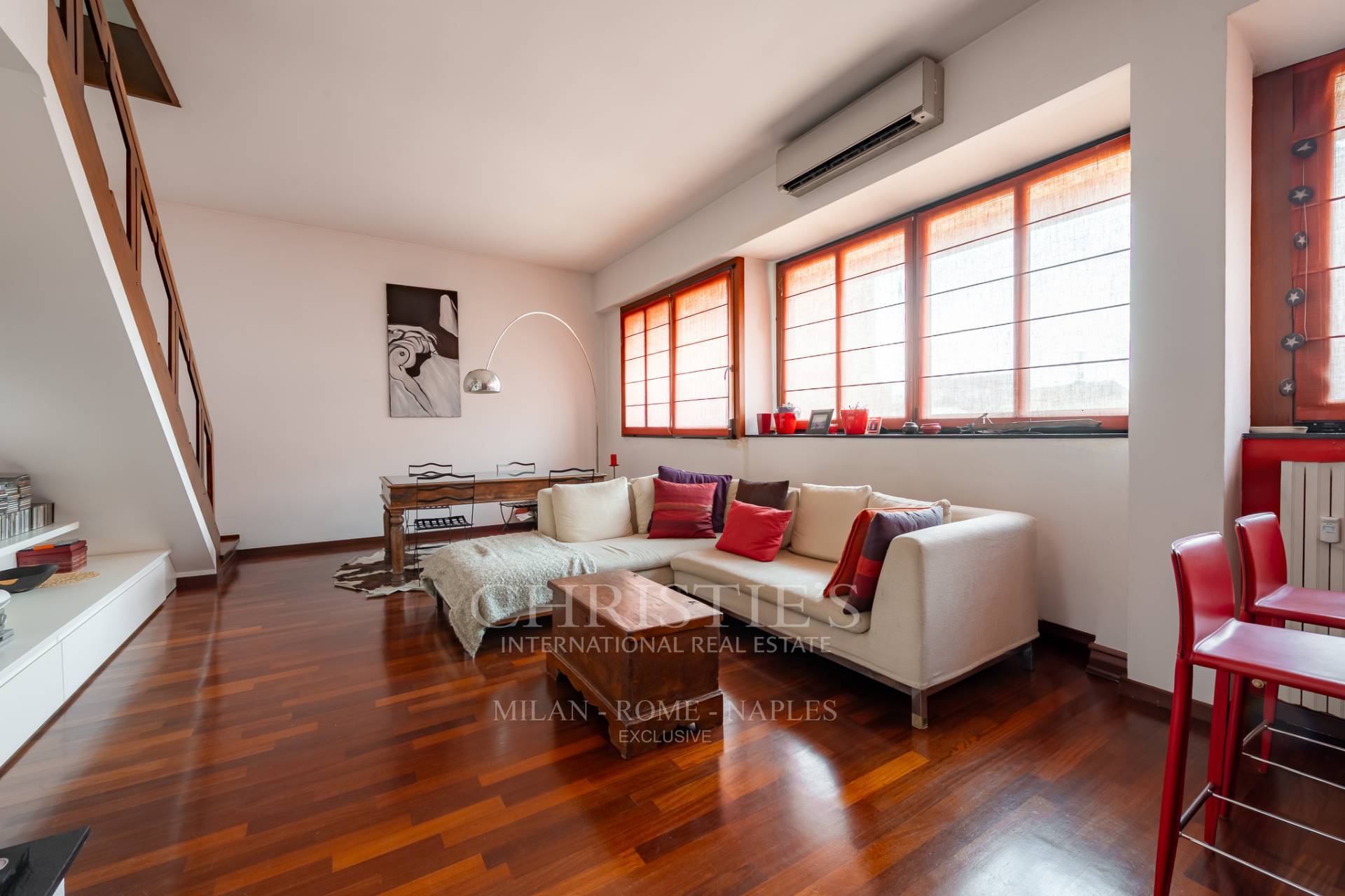 picture of Contemporary Two-level Apartment With Terrace